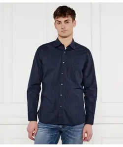 Рубашка remiton_m Regular fit Boss Orange, синий