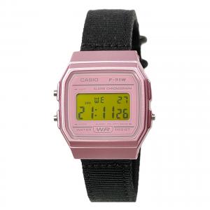 CASIO Часы Retrofit Series Quartz Movement Nylon Strap Watch Men's Watch Pink Watch Dial