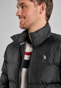 Зимняя куртка U.S. Polo Assn., черный