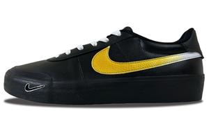 Nike Кроссовки Court Shot для скейтбординга, износостойкие, низкие, унисекс, черные