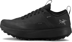 Мужские беговые кроссовки Arc'teryx Sylan GTX, Водонепроницаемые и дышащие трейловые кроссовки Gore-Tex с рокер-подошвой для скорости, черный