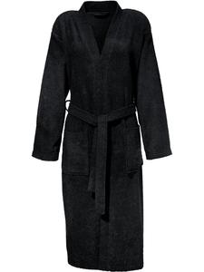 Redbest  Унисекс махровый халат Chicago черного цвета