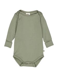 Комбинезон/боди Müsli by GREEN COTTON, оливковый