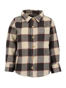 Рубашка на пуговицах классического кроя BLUE SEVEN, антрацит