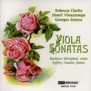 CD диск Clarke / Vieuxtemps / Enesco / Westphal / Swann: Viola Sonatas