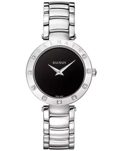 Женские часы-браслет Swiss Balmainia Bijou Diamond (1/10 ct. t.w.) из нержавеющей стали, 33 мм
