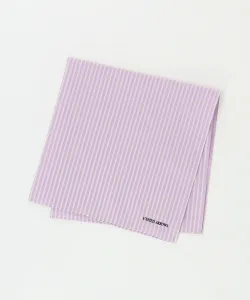 Хлопковый полосатый платок United Arrows, цвет Purple