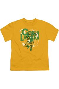 Футболка DC Comics с космическим принтом для детей Gildan, золотой