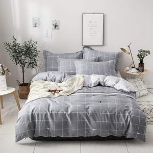 YUSIWOAL Комплект постельного белья из чистого хлопка с мультяшным принтом