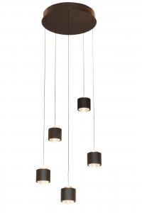 Novel Новый светодиодный подвесной светильник, с регулировкой яркости, черный, степень защиты IP20