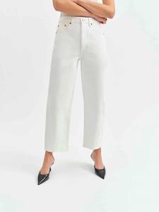 Джинсы Westward Barrel Leg с высокой талией, цвет: бежевый DAZE