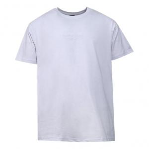 Футболка New Balance Logo Embroidered Knit Sports Round Neck Short Sleeve Couple Style Purple, фиолетовый