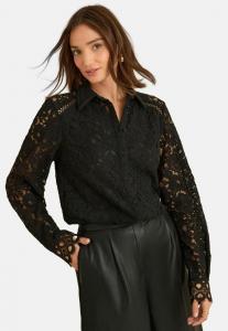 Блуза Love & Roses REGULAR FIT LONG SLEEVE, Black