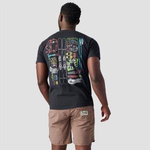 Футболка Backcountry Park City Gear List Backcountry, Black