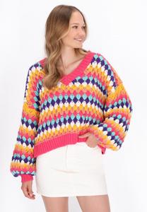 Джемпер myMo Jumper, Pink Multicolor/Pink