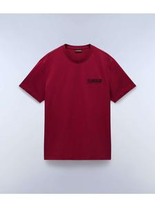 Футболка S-Vignoni Back Ss красного цвета Napapijri