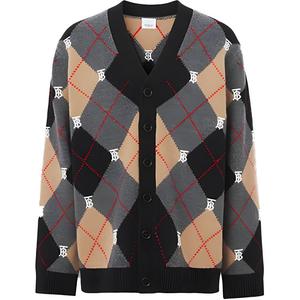 Кашемировый свитер мужской верблюжий Burberry, светло-коричневый