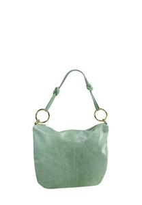 Сумка DrachenLeder UMHÄNGE TOSCANTO, Hellgrün Mint/Green