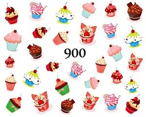 Водные наклейки для ногтей - №900, Raisin