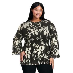 Блузка Jay Pleat plus size Avenue, Silhouette Bloom