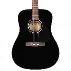 Акустическая гитара Fender CD-60 Dreadnought V3, черная