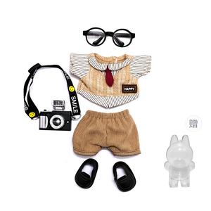 Совместимо с аксессуарами для кукол Labubu 1st, 2nd, 3rd Generation Bug small green