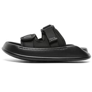 FAPAI Мужские противоскользящие тапочки с устойчивостью к истиранию черные, цвет Black