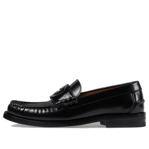 Кроссовки interlocking g loafers 'black' Gucci, черный
