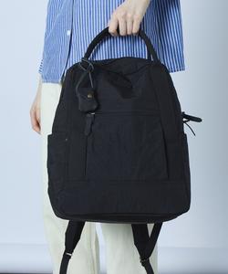 Рюкзак Toleur из нейлона с обработкой под коровью кожу, вмещает документы формата А4 и ноутбуки до 15 дюймов, Toleur 11662, цвет Black