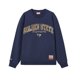 Mitchell Ness Толстовка Mitchell & Ness x NBA Golden State Warriors SS25 Lifestyle Unisex Navy Blue