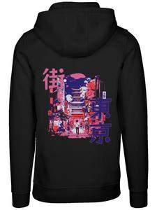 Худи Tokio City черного цвета F4NT4STIC