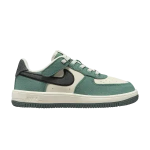 Кроссовки Force 1 LV8 3 EasyOn PS, цвет Notebook Doodle Pack - Vintage Green