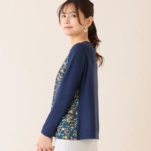 Топ с растительным принтом