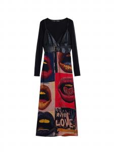 Desigual Платье в черном цвете