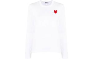 Футболка женская белая CDG Play