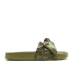 Кроссовки Puma FENTY X WMNS BOW SLIDE 'OLIVE', оливковый