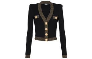 Кардиган на пуговицах BALMAIN, черный