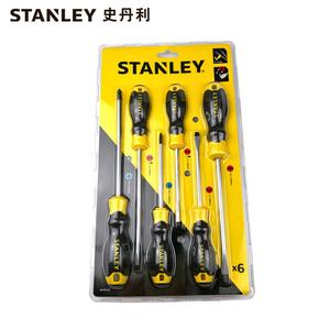 STANLEY Крестовая отвертка Stanley, 6 предметов, серия B с пластиковой ручкой 66-672-23 1 комплект (всего 5 комплектов)