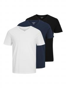 JACK & JONES Футболка в цветах Navy, Black, White