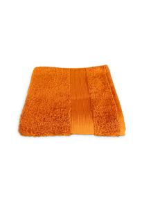 Полотенце банное Grace Grand Spa с широкой каймой, 140 x 70 см, мандариновый