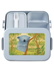 Mr. & Mrs. Panda Ланчбокс с изображением коалы, выполненный в пастельно-голубом цвете (без лишних слов)