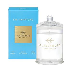 Glasshouse Fragrances The Hamptons Тройная ароматическая свеча на 2,1 унции, синий