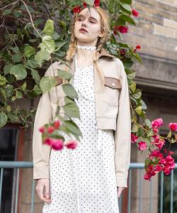 Куртка из парусины с кожаной отделкой <<Новинка>>