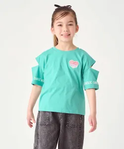 Футболка с коротким рукавом и нашивкой Ever Closet, цвет Emerald Green