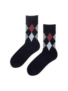 Носки с рисунком карты города, черные Hudson