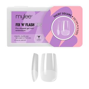 Искусственные ногти fix 'n' flash tips Mylee, short square