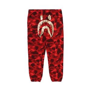 Спортивные брюки BAPE Color Camo Shark Sweatpants, красный