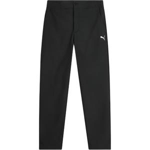 Тканые жаккардовые флисовые повседневные брюки men's PUMA, черный