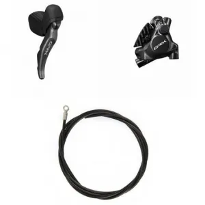 Задний тормоз Shimano GRX ST-RX820+BR-RX820, серебряный