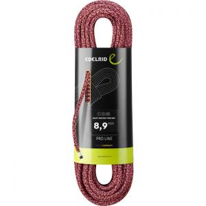 Альпинистская веревка Swift Protect Pro Dry толщиной 8,9 мм Edelrid, красный